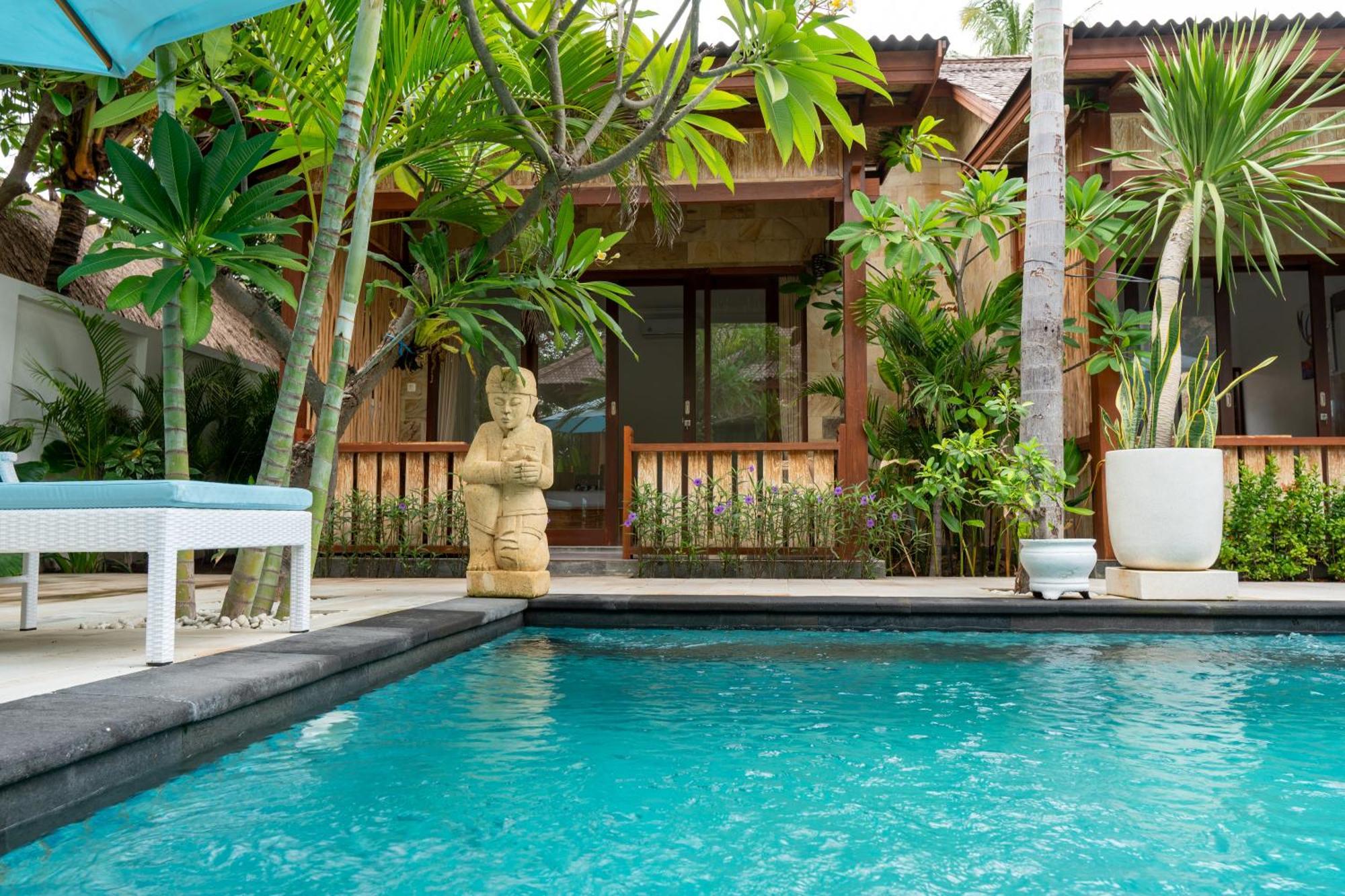 Villa Tahid Gili Air Bagian luar foto